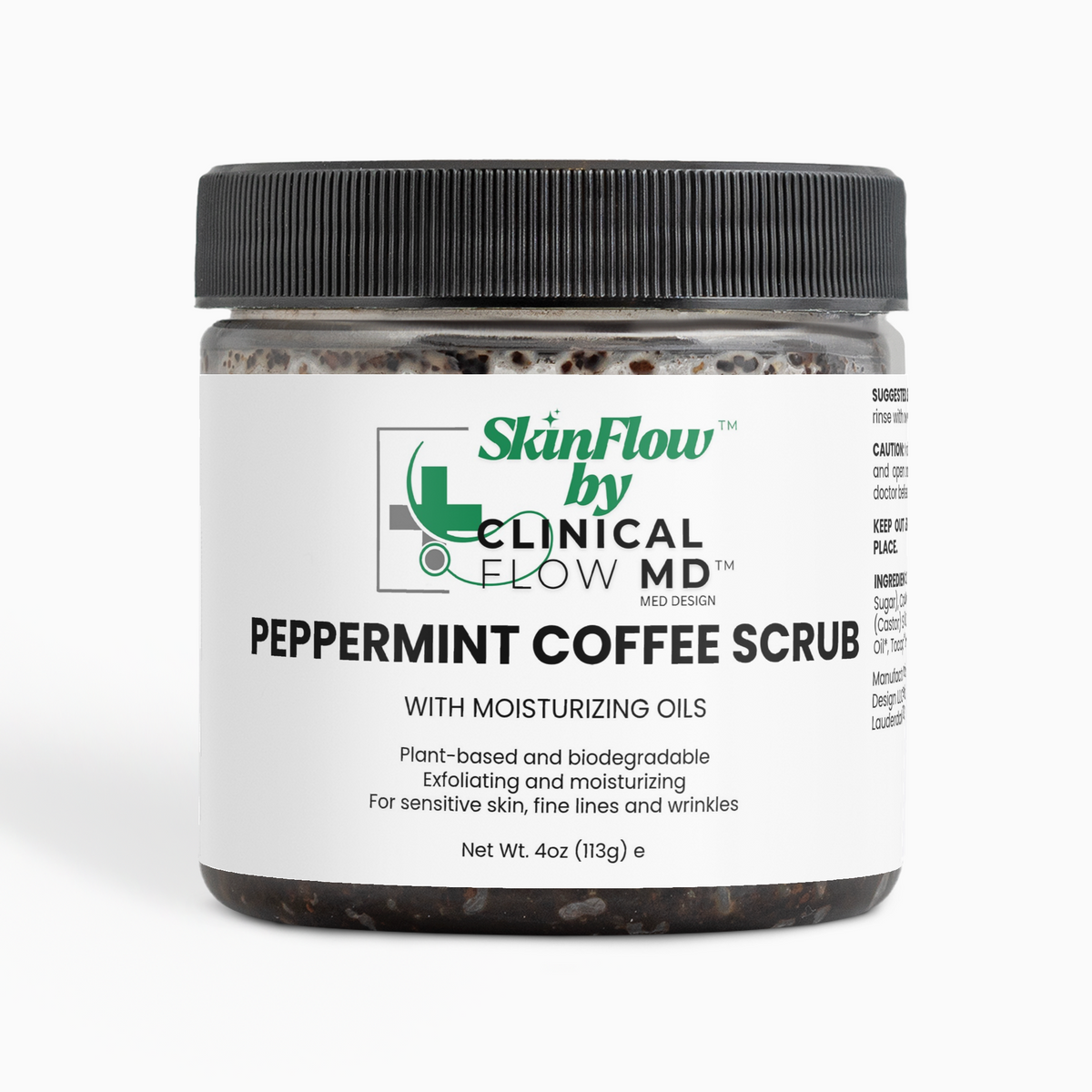 Peppermint Coffee Scrub